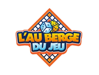 Lauberge du jeu logo design by jaize