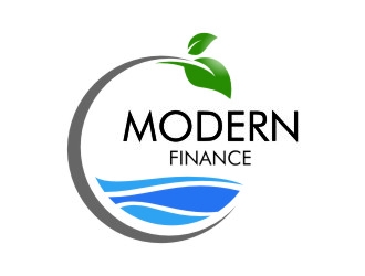 Modern Finance / Modern International Finance logo design by jetzu