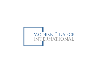 Modern Finance / Modern International Finance logo design by ROSHTEIN