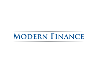 Modern Finance / Modern International Finance logo design by Nafaz