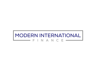 Modern Finance / Modern International Finance logo design by cintoko
