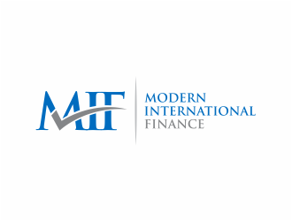 Modern Finance / Modern International Finance logo design by mutafailan