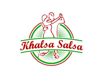 Khalsa Salsa logo design by BaneVujkov