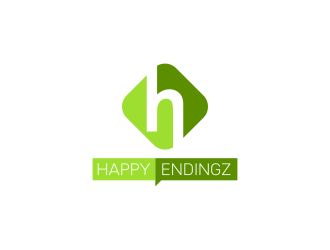 HAPPY ENDINGZ logo design by Akli