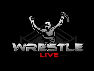 Wrestle Live logo design by art-design