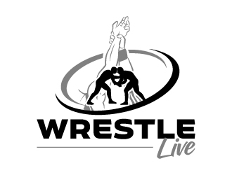 Wrestle Live logo design by jaize