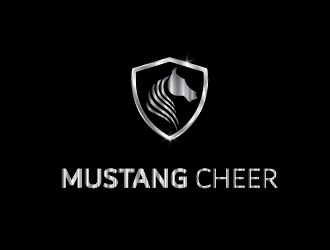 Mustang Cheer logo design by AnuragYadav
