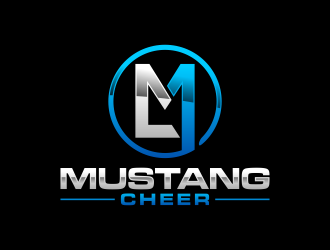 Mustang Cheer logo design by imagine
