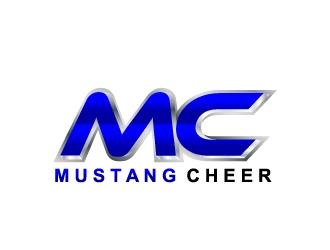 Mustang Cheer logo design by samuraiXcreations