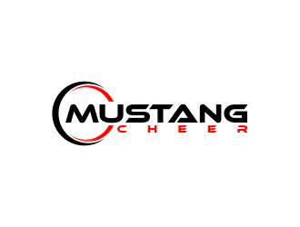 Mustang Cheer logo design by ubai popi