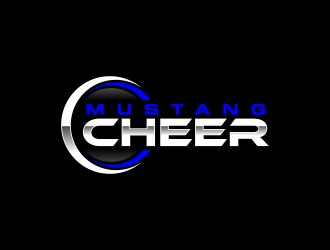 Mustang Cheer logo design by ubai popi