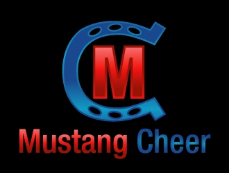 Mustang Cheer logo design by PMG