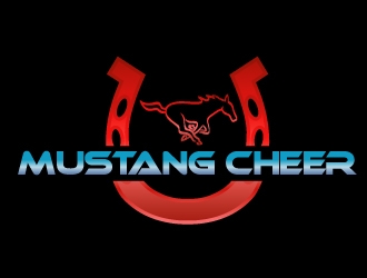Mustang Cheer logo design by PMG