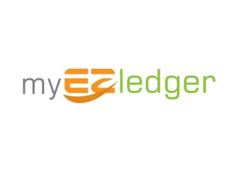 myEzLedger logo design by MUSANG