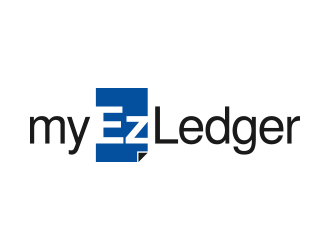 myEzLedger logo design by lexipej