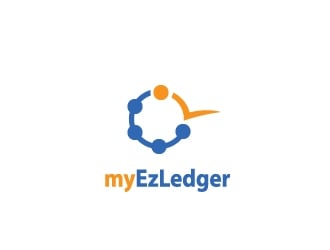 myEzLedger logo design by samuraiXcreations