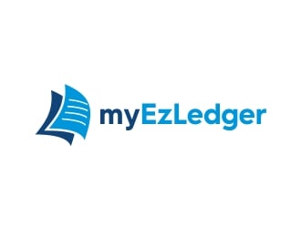 myEzLedger logo design by excelentlogo