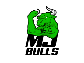 MJ Bulls logo design by reight