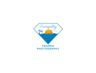 Tranquility Framed Photography logo design by bricton