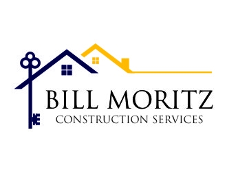 Bill Moritz Construction Services logo design by jetzu