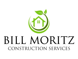 Bill Moritz Construction Services logo design by jetzu