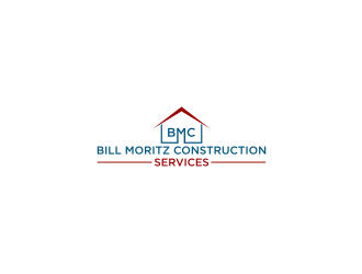 Bill Moritz Construction Services logo design by logitec
