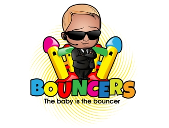 Bouncers logo design by DreamLogoDesign