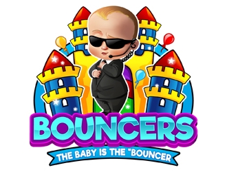 Bouncers logo design by DreamLogoDesign