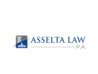 Asselta Law, P.A. logo design by tec343