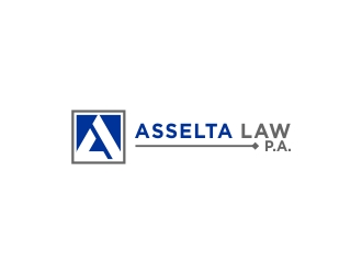 Asselta Law, P.A. logo design by CreativeKiller