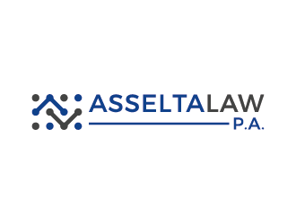 Asselta Law, P.A. logo design by mhala