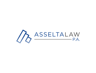 Asselta Law, P.A. logo design by RIANW