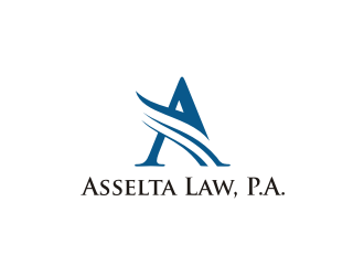 Asselta Law, P.A. logo design by R-art
