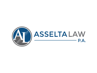 Asselta Law, P.A. logo design by Girly
