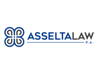 Asselta Law, P.A. logo design by AisRafa