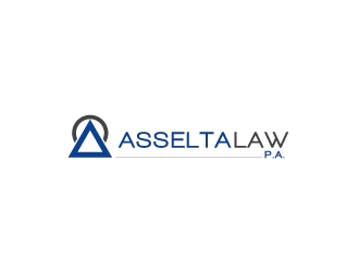 Asselta Law, P.A. logo design by zenith