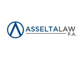 Asselta Law, P.A. logo design by THOR_