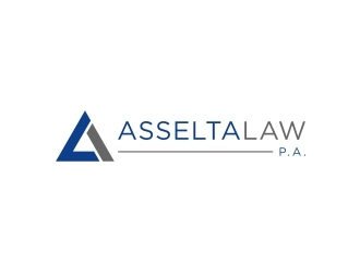 Asselta Law, P.A. logo design by GemahRipah
