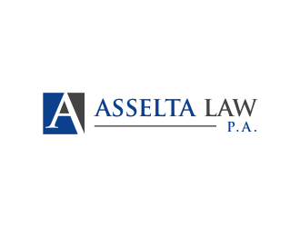 Asselta Law, P.A. logo design by oke2angconcept