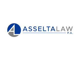 Asselta Law, P.A. logo design by lexipej