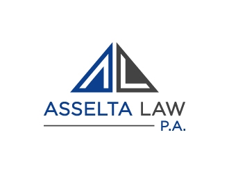 Asselta Law, P.A. logo design by Janee