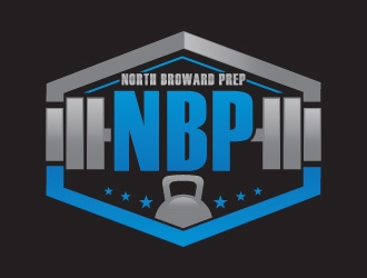 North Broward Prep(or acronym: NBP) Strength and Conditioning logo design by Suvendu