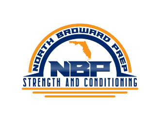 North Broward Prep(or acronym: NBP) Strength and Conditioning logo design by nona