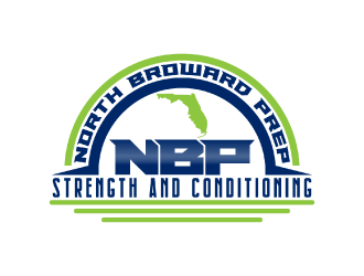 North Broward Prep(or acronym: NBP) Strength and Conditioning logo design by nona