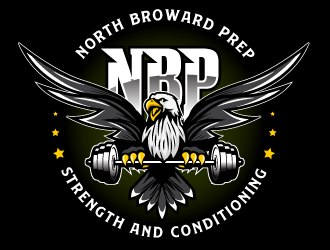North Broward Prep(or acronym: NBP) Strength and Conditioning logo design by schiena
