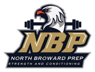 North Broward Prep(or acronym: NBP) Strength and Conditioning logo design by Suvendu