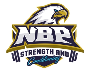 North Broward Prep(or acronym: NBP) Strength and Conditioning logo design by DreamLogoDesign