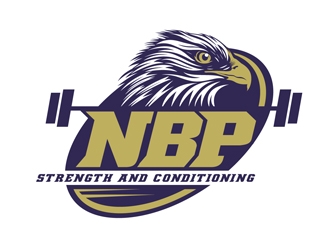 North Broward Prep(or acronym: NBP) Strength and Conditioning logo design by DreamLogoDesign