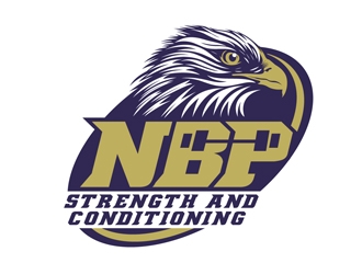 North Broward Prep(or acronym: NBP) Strength and Conditioning logo design by DreamLogoDesign