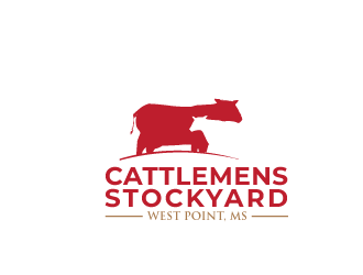 Cattlemens Stockyard     West Point, MS logo design by tec343